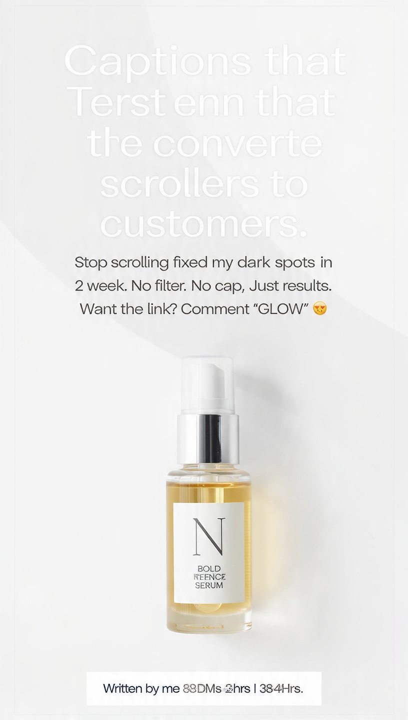 Instagram Copywriting for Wellness, Fashion & Food Brands — Captions That Conver