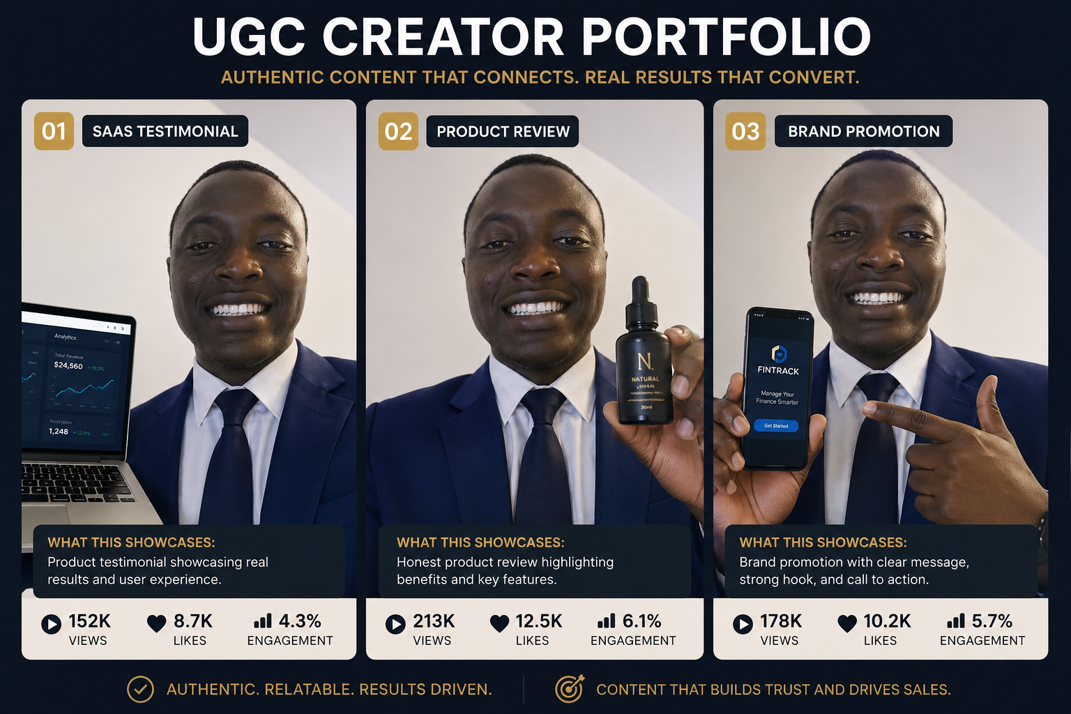 UGC Creator | TikTok & Instagram Ads Specialist UGC Creator | Product Reviews & — Brand Guidelines creator on Vicomma