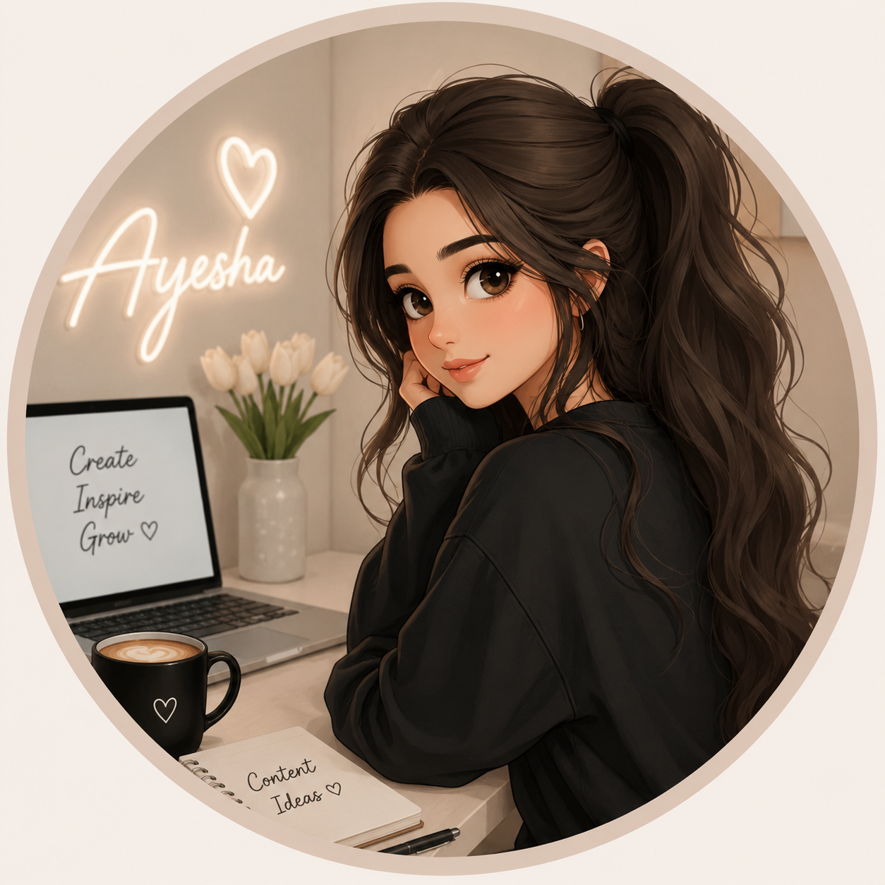 ayeshanaeem — new content creator on Vicomma